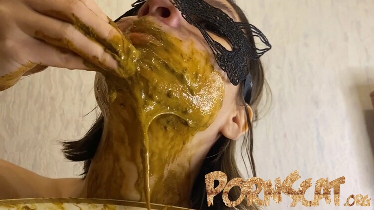 Poop, fuck in mouth and feel sick, smear with p00girl [FullHD / 2023]