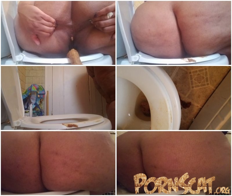 Toilet Cam 5 0 - Big ebony Ass shitting with Amberbooty [HD / 2024]