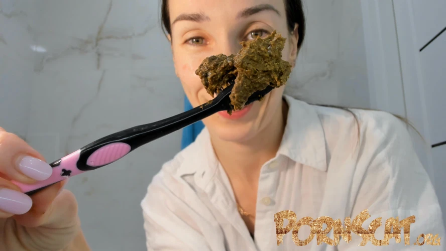 let's brush my teeth with poop paste with OksiLove [FullHD / 2025]