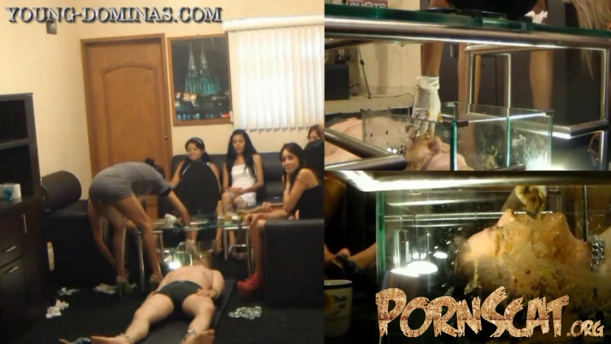 Sorry Slave you Stay until you Swallowed all the Shit Part 3 HD. P1 with Young Dominas [HD / 2025]